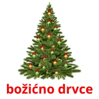 božićno drvce ansichtkaarten