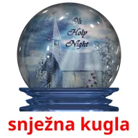 snježna kugla ansichtkaarten