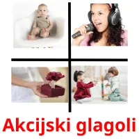 Akcijski glagoli Bildkarteikarten