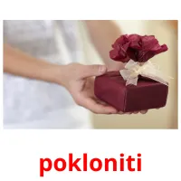 pokloniti Bildkarteikarten