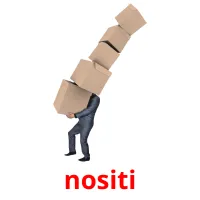 nositi flashcards illustrate