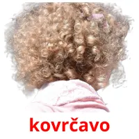 kovrčavo picture flashcards