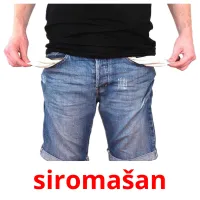 siromašan picture flashcards