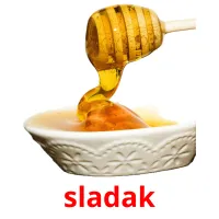 sladak picture flashcards