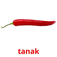 tanak picture flashcards