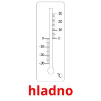 hladno picture flashcards