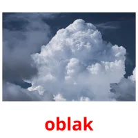 oblak picture flashcards