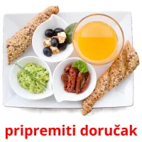 pripremiti doručak ansichtkaarten