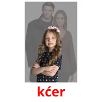 kćer picture flashcards