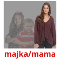 majka/mama picture flashcards