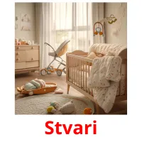 Stvari flashcards illustrate