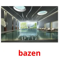 bazen picture flashcards