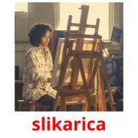 slikarica picture flashcards