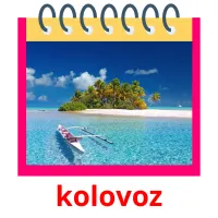 kolovoz picture flashcards