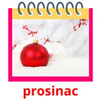 prosinac picture flashcards