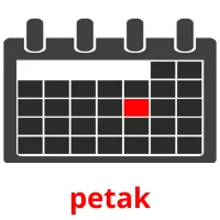 petak picture flashcards