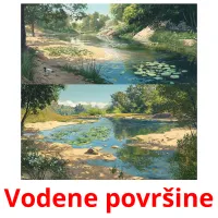 Vodene površine picture flashcards