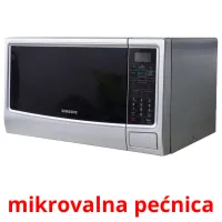 mikrovalna pećnica Tarjetas didacticas