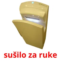 sušilo za ruke Tarjetas didacticas