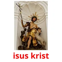 isus krist Tarjetas didacticas