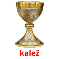 kalež Tarjetas didacticas