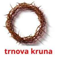 trnova kruna Tarjetas didacticas