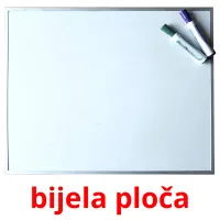 bijela ploča picture flashcards