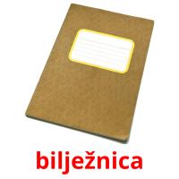 bilježnica Bildkarteikarten