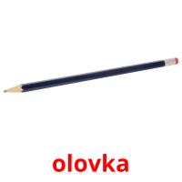 olovka picture flashcards