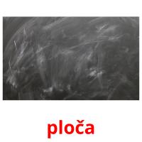 ploča picture flashcards