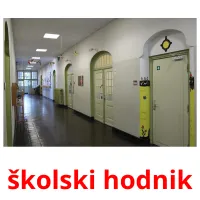 školski hodnik cartes flash