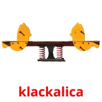 klackalica flashcards illustrate