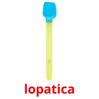 lopatica flashcards illustrate