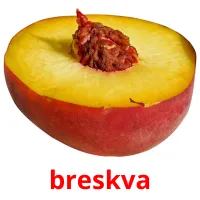 breskva picture flashcards