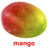 mango picture flashcards