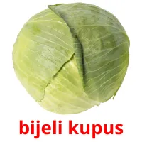 bijeli kupus picture flashcards