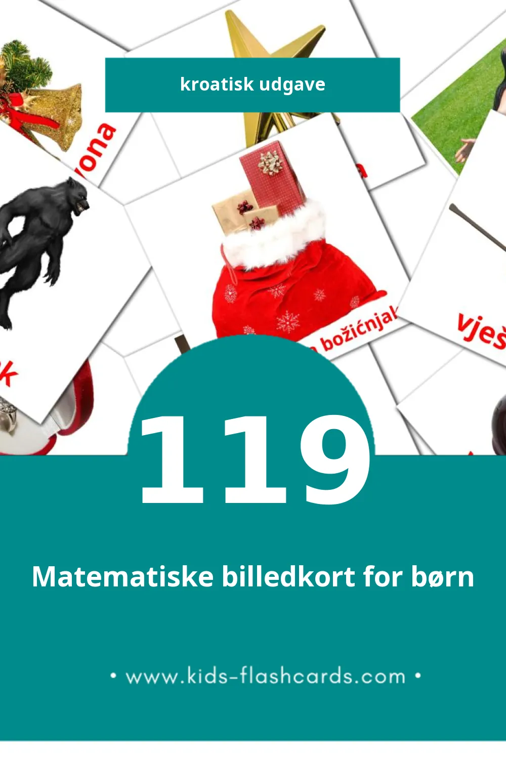 Visuelle billedkort for børn om Praznik til småbørn (119 kort på Kroatisk)