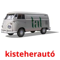 kisteherautó Bildkarteikarten