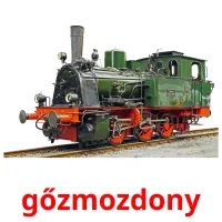 gőzmozdony Bildkarteikarten