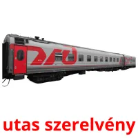 utas szerelvény Bildkarteikarten