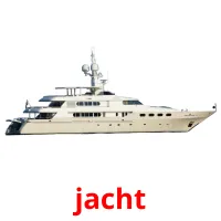 jacht picture flashcards