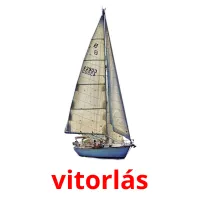 vitorlás picture flashcards