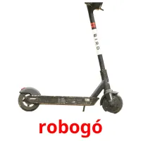 robogó Bildkarteikarten