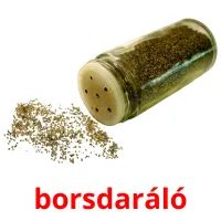 borsdaráló Bildkarteikarten