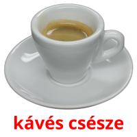 kávés csésze card for translate