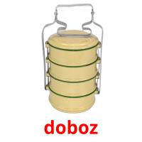 doboz picture flashcards
