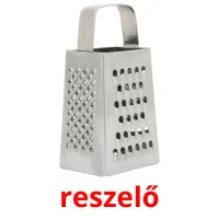 reszelő Tarjetas didacticas