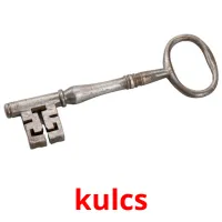 kulcs Bildkarteikarten