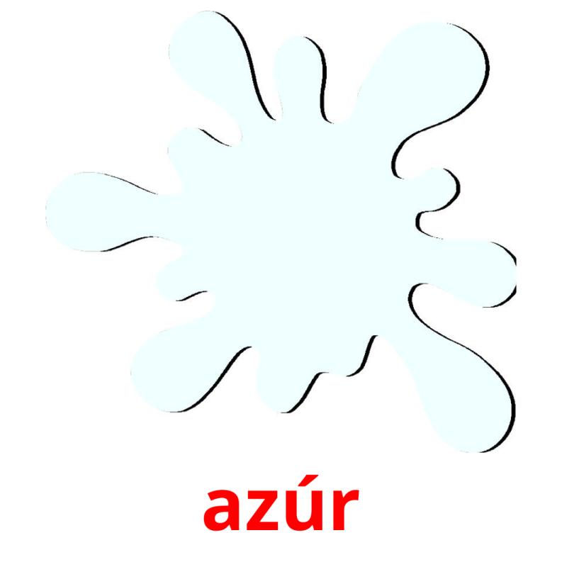 azúr picture flashcards