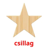 csillag Bildkarteikarten